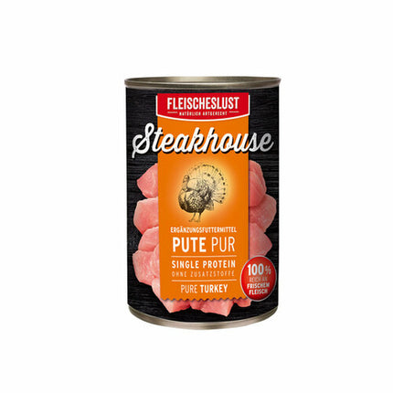 Fleischeslust Våt Mat Fleischeslust Pure 400 Gr Kalkon