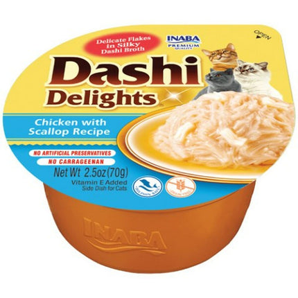 Inaba Snack For Cats Inaba Dashi Delights Kyckling 70 G