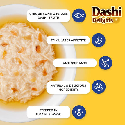 Inaba Snack For Cats Inaba Dashi Delights Kyckling 70 G