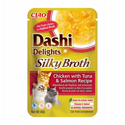 Inaba Snack For Cats Inaba Dashi Delights Silky Broth Kyckling 40 G