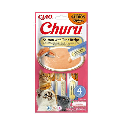 Inaba Snack For Cats Inaba Churu Salmon With Tuna Recipe
