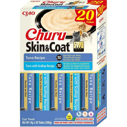 Inaba Snack For Cats Inaba Churu Skin&Coat Fisk
