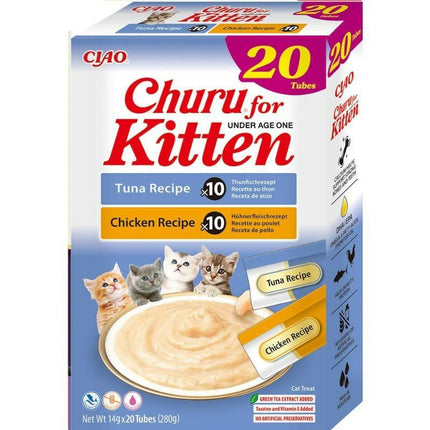 Inaba Snack For Cats Inaba Kitten Chicken And Tuna