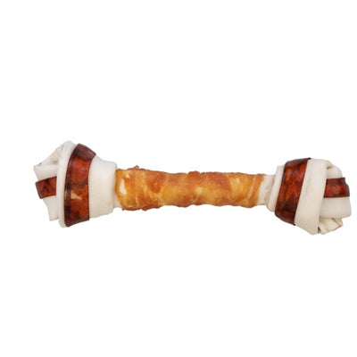 Petstyle Living Geknotet Knochen Mehrfarbig Mit Huhn