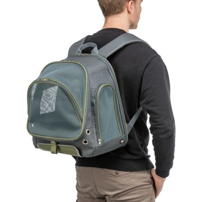 Trixie Hunde-Rucksack Lyla Grau / Blau 34X22X42 Cm