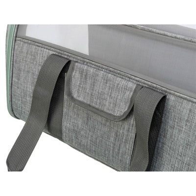 Trixie Hundetasche Dillon Grau/Mintgrün 54X32X33 Cm