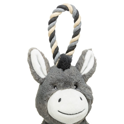 Trixie Esel Plüsch / Seil 66 Cm 2 St