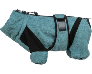 Trixie Bademantel / Hausoverall Frottee Petrol