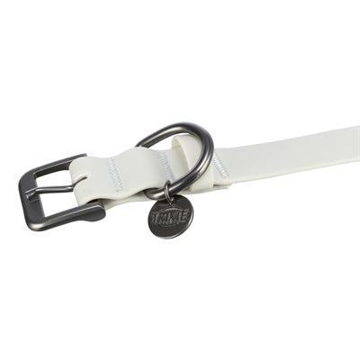 Trixie Hundehalsband Citystyle Pvc Hellgrau 25-32X2 Cm