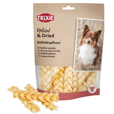 Trixie Geflochtene Büffelhäute 12 Cm 6X200 Gr