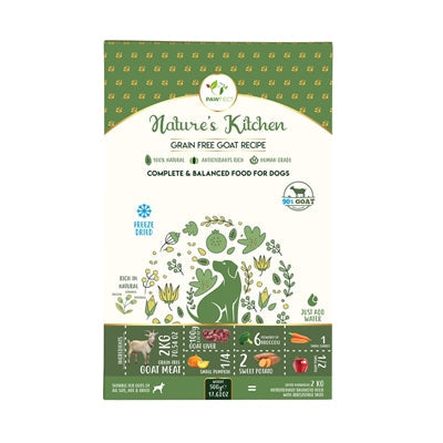 Pawfect Gefriergetrocknete Lebensmittel Ziege Rezept