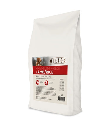 Millor Premium Extrudiertes Frisches Lammfleisch Für Erwachsene / Reis