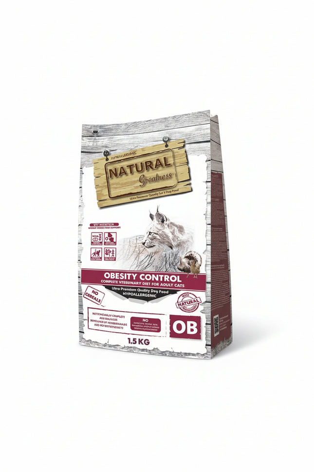 Natural Greatness Veterinärdiät Katze Fettleibigkeit Kontrolle Vollständig