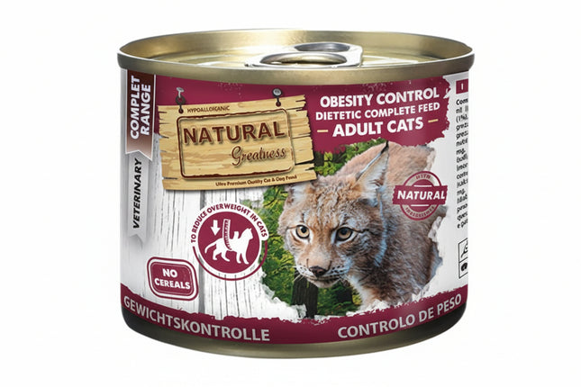 Natural Greatness Katze Fettleibigkeit Kontrolle Diätetische Junior / Erwachsene