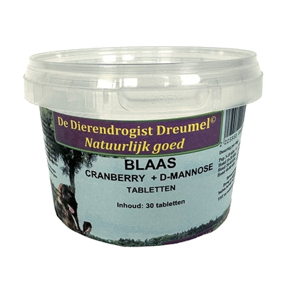 Dierendrogist Blase / Cranberry / D-Mannose Tabletten