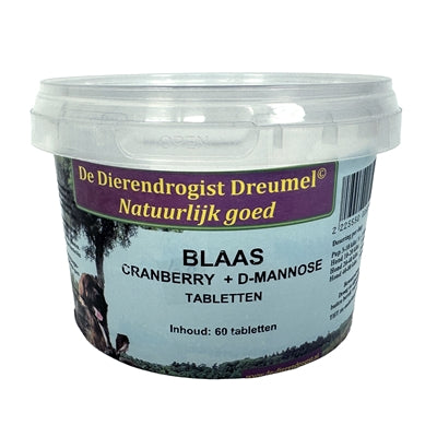 Dierendrogist Blase / Cranberry / D-Mannose Tabletten