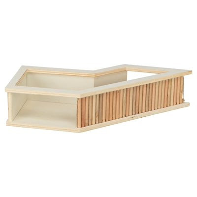 Trixie Observationsbox Mus / Hamster Med Tunnel Obehandlat Trä 36X17 Cm