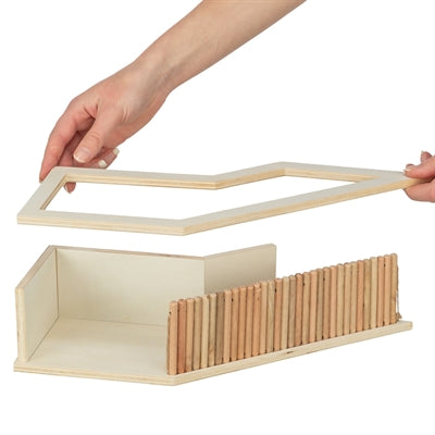 Trixie Observationsbox Mus / Hamster Med Tunnel Obehandlat Trä 36X17 Cm