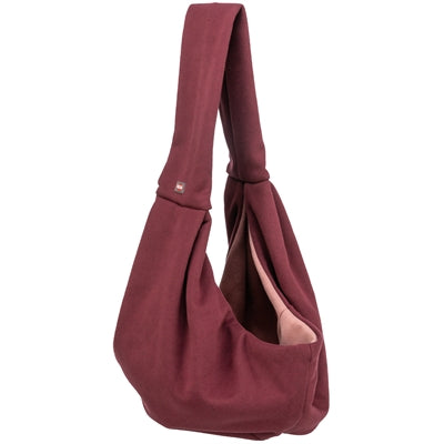 Trixie Hundetasche Bauchtrager Soft Bordeaux / Rosa 60X20X22 Cm