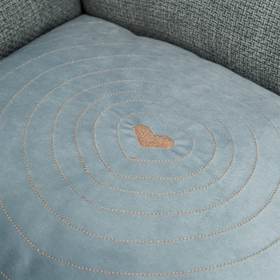 Trixie Hundekorb Viviana Eckig Blau-Grau