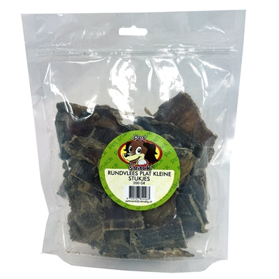 Petsnack Rundvlees Platt Små Bitar 200 G R