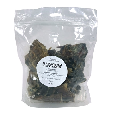 Petsnack Rundvlees Platt Små Bitar 200 G R