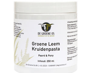 De Groene Os Grünlehm-Kräuterpaste