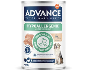 Advance Veterinary Diet Dog Hypoallergenic Duck 6 x 400 g natvoer