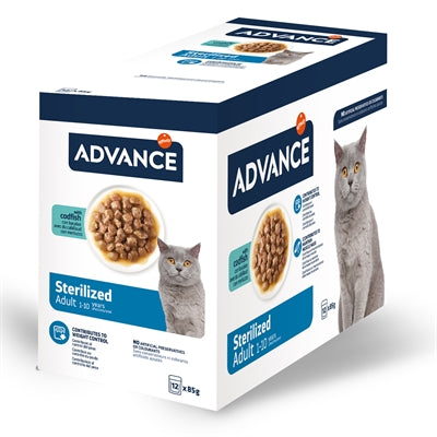 Advance Katzensterilisierter Kabeljau