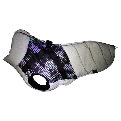 Trixie Hundemantel Pontis Mit Geschirr Reflect Grey