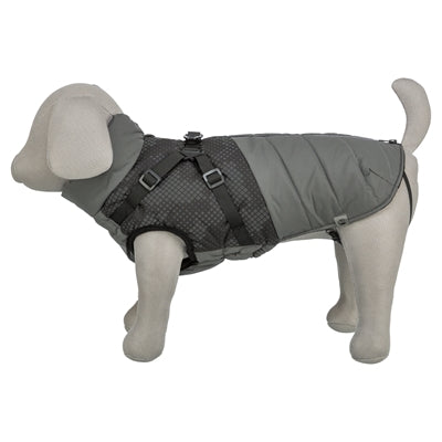 Trixie Hundemantel Pontis Mit Geschirr Reflect Grey