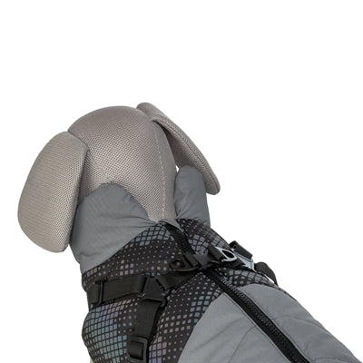 Trixie Hundemantel Pontis Mit Geschirr Reflect Grey