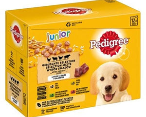 Pedigree Stammbaum Multipack-Mahlzeitbeutel Junior In Gelee