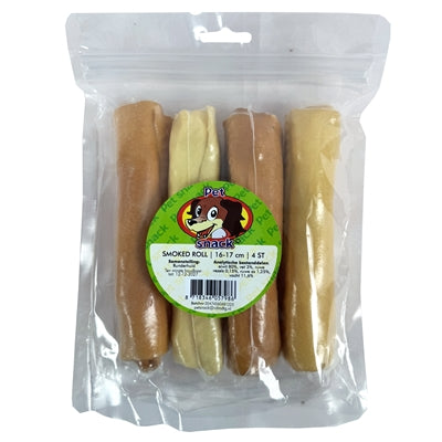 Petsnack Smoked Roll 16-17 Cm 4 Pc