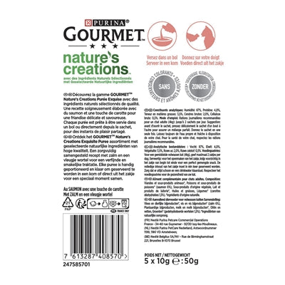 Gourmet Natures Creations Puree Lax 11X5X10 Gr