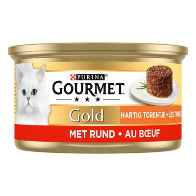 Gourmet Gold Hartig Tornet Nötkött 24X85 Gr