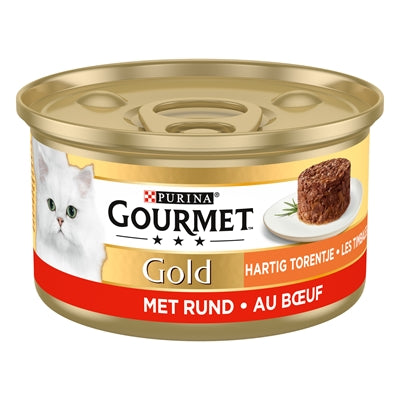 Gourmet Gold Hartig Tornet Nötkött 24X85 Gr
