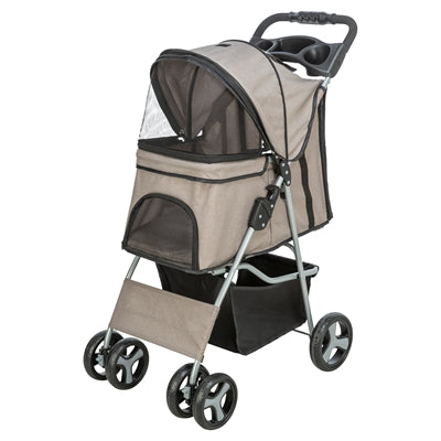 Trixie Hundvagn Max 15 Kg Taupe 47X80X100 Cm