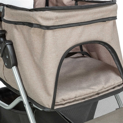 Trixie Hundvagn Max 15 Kg Taupe 47X80X100 Cm