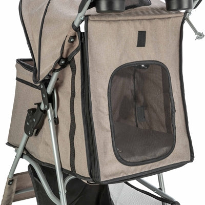 Trixie Hundvagn Max 15 Kg Taupe 47X80X100 Cm