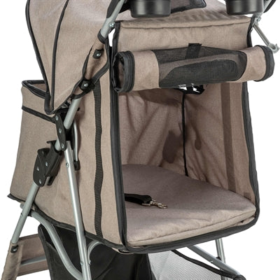 Trixie Hundvagn Max 15 Kg Taupe 47X80X100 Cm