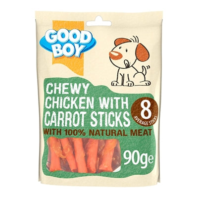Good Boy Chicken & Carrot Sticks 90 G R