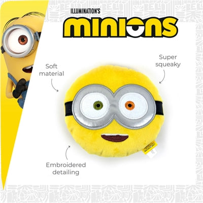 Minions Minion Squeaky Head Plysch Assorterade 19X15.5X6 Cm