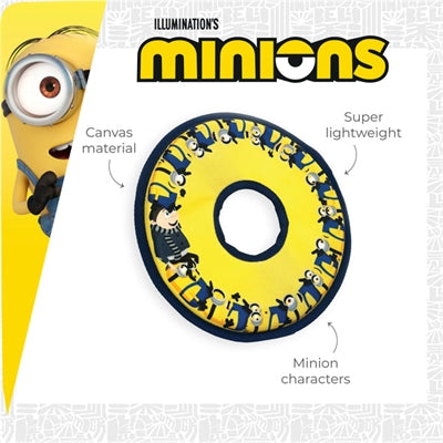 Minions Canvasfrisbee Gul 25X25X1.2 Cm