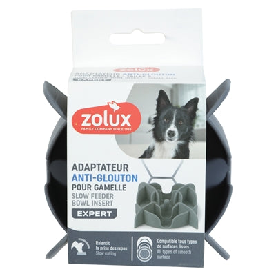 Zolux Slowfeeder / Insats Del För Matkopp Silicone Grå