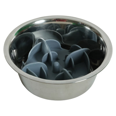 Zolux Slowfeeder / Insats Del För Matkopp Silicone Grå
