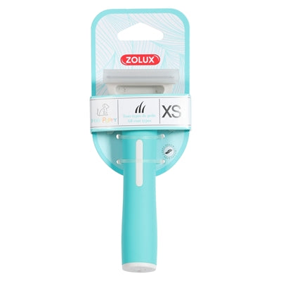 Zolux Anah Carding Super Brush Puppy Blå / Vit 5X5.5X14.5 Cm