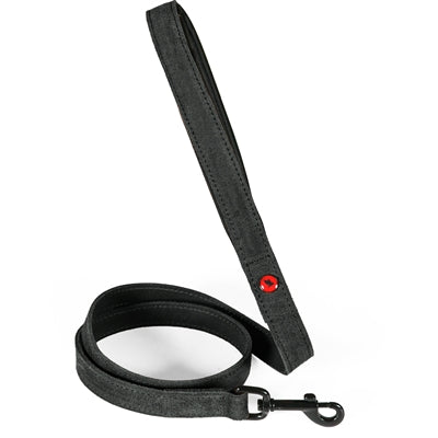 Zolux Expert Hundkoppel Premium Läder / Neopren Svart