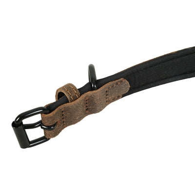 Zolux Expert Halsband Hund Premium Läder / Neopren Brun