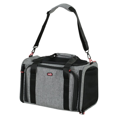 Zolux Resväska Hund / Katt Utdragbar Max 6 Kg Grå / Svart M 50X43X26.5 Cm <6Kg